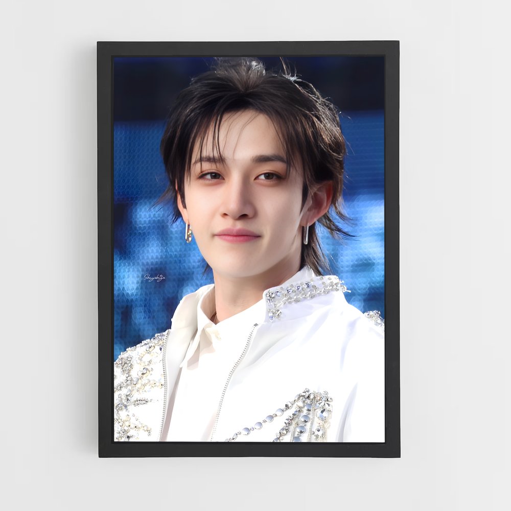 ap-bang chan-1 cadre Noir