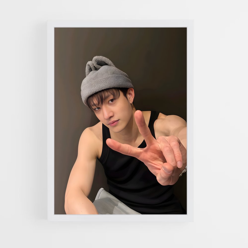 ap-bang chan-2 cadre Blanc