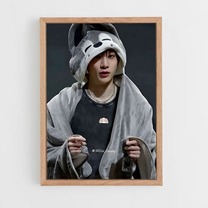 ap-bang chan-3 cadre Bois clair