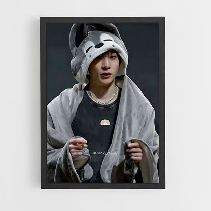 ap-bang chan-3 cadre Noir