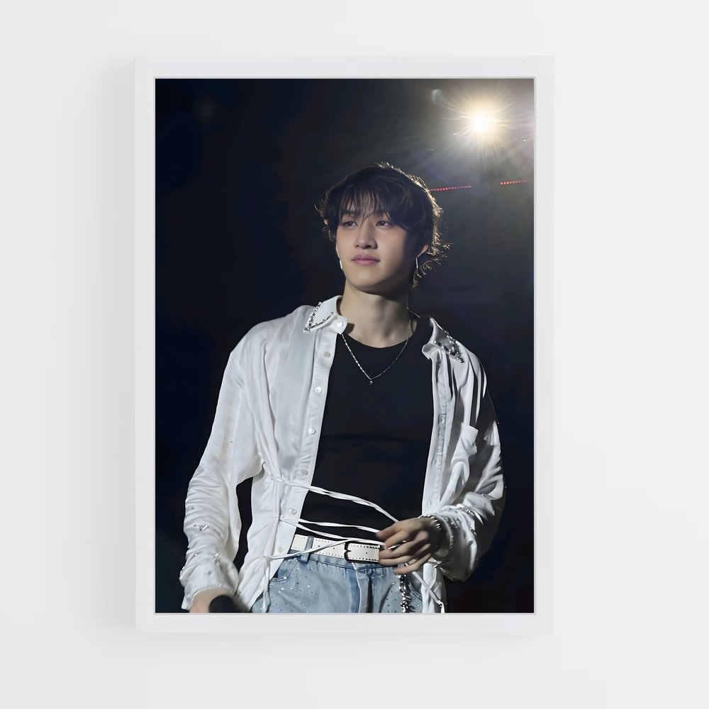 ap-bang chan-4 cadre Blanc
