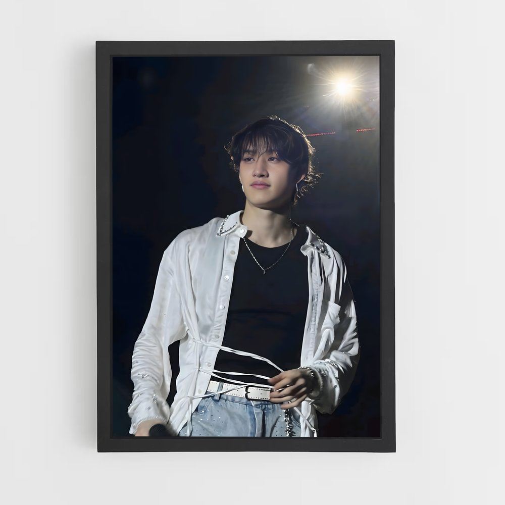 ap-bang chan-4 cadre Noir