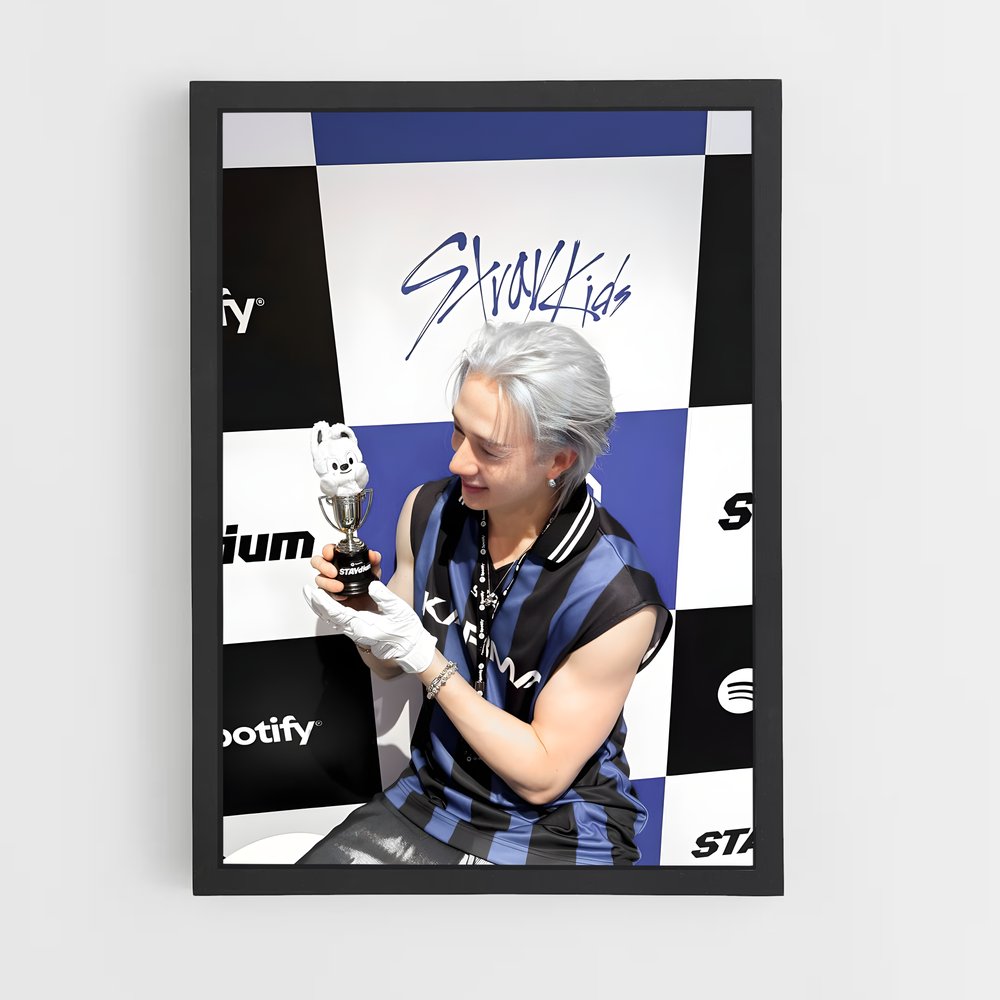 ap-bang chan-5 cadre Noir