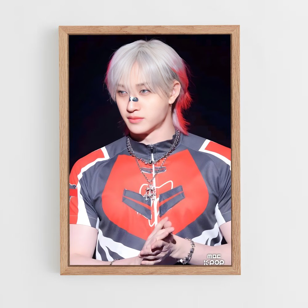 ap-bang chan-6 cadre Bois clair