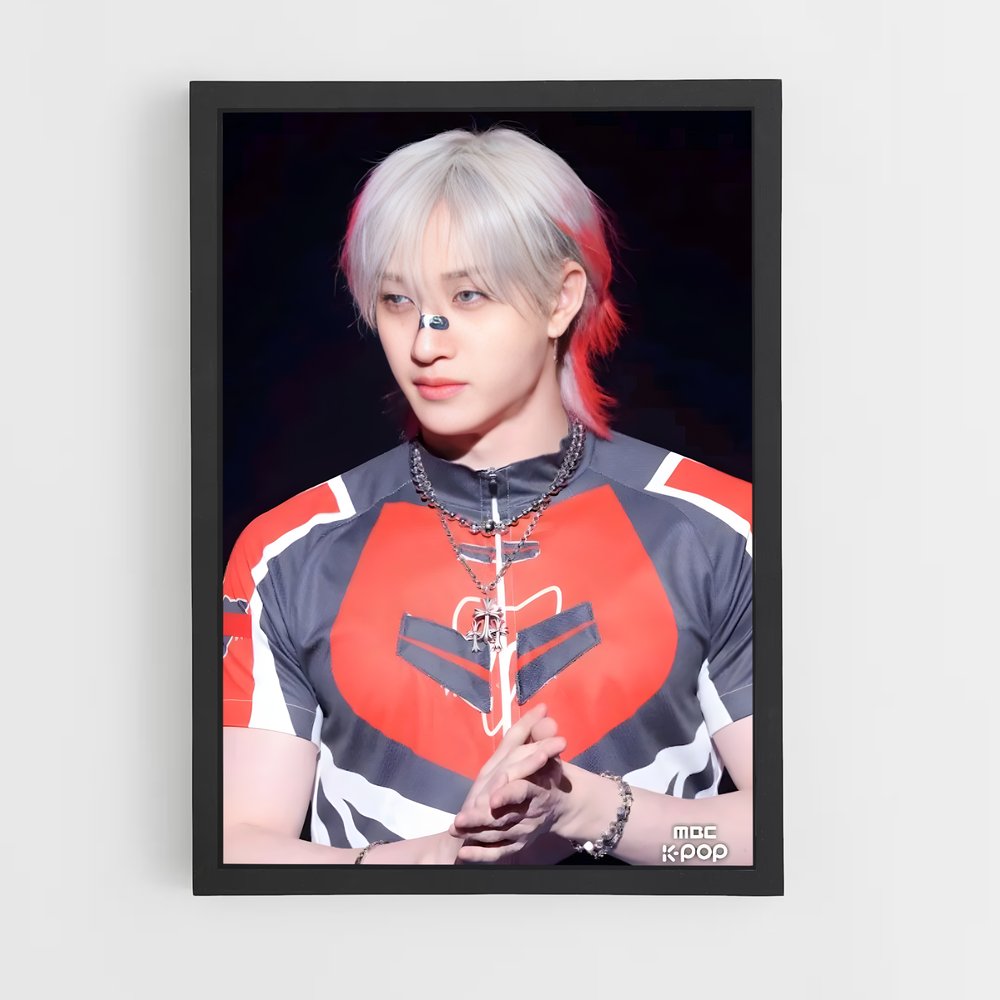 ap-bang chan-6 cadre Noir