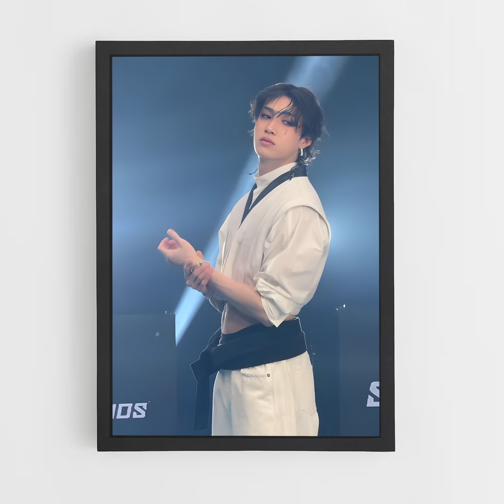 ap-bang chan-7 cadre Noir