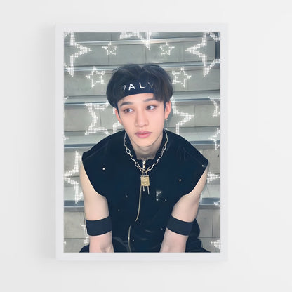 ap-bang chan-8 cadre Blanc
