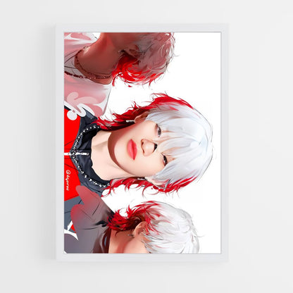 ap-bang chan-9 cadre Blanc