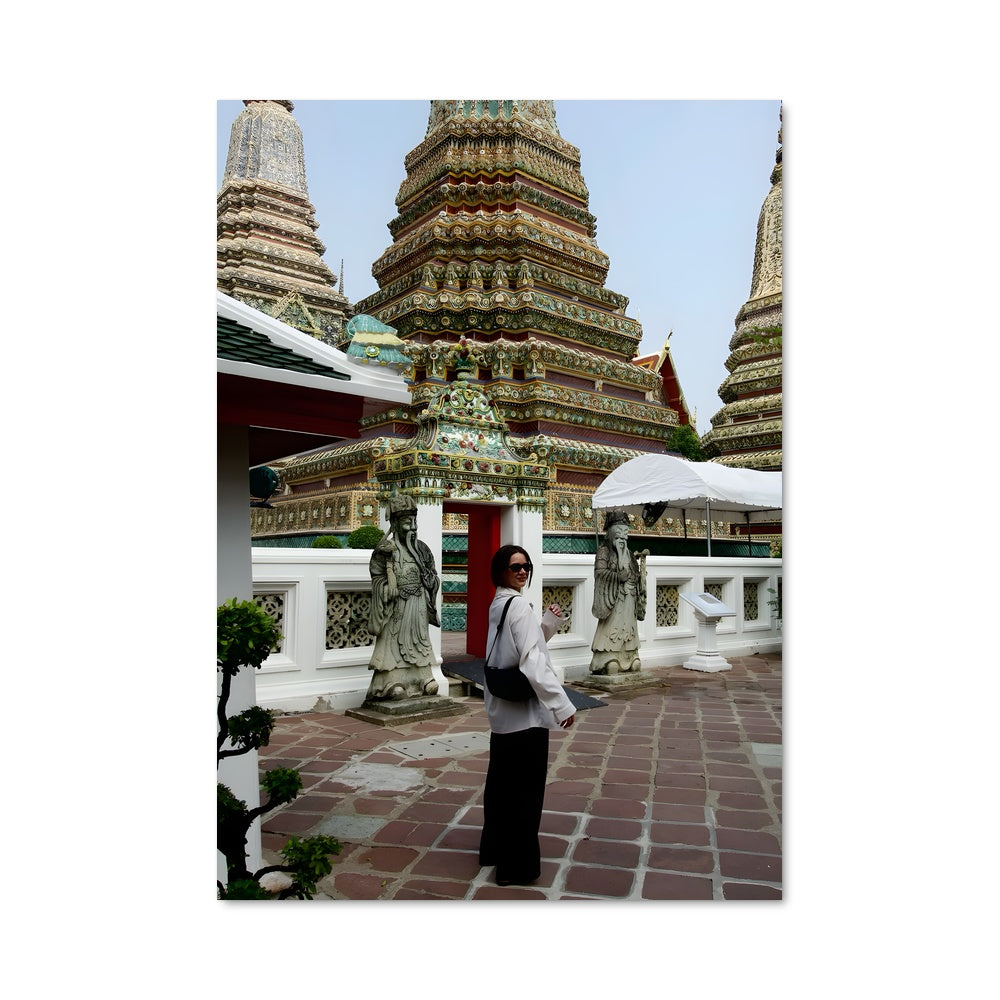 Poster Femme à Bangkok