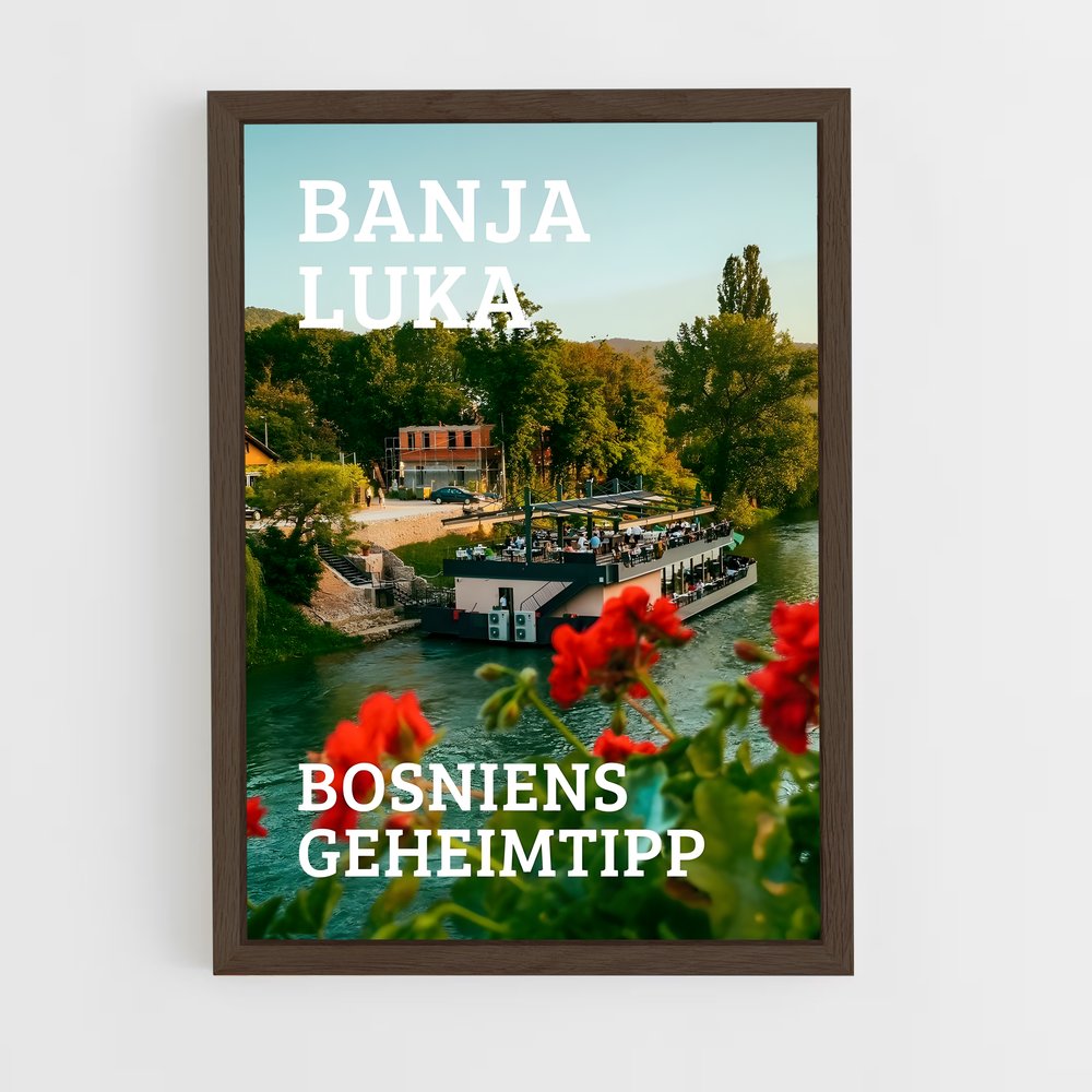 ap-banja luka-1 cadre Bois foncé