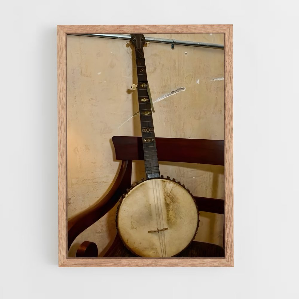 ap-banjo-1 cadre Bois clair