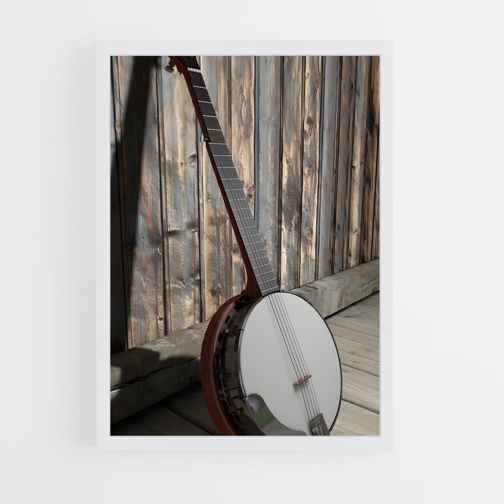 ap-banjo-3 cadre Blanc
