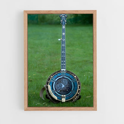 ap-banjo-4 cadre Bois clair