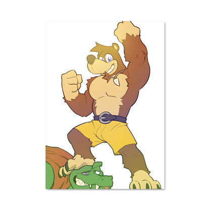 Poster Banjo & Kazooie Adventures