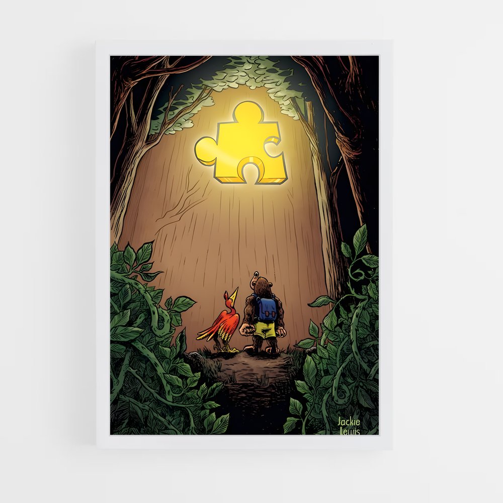 ap-banjo kazooie-1 cadre Blanc