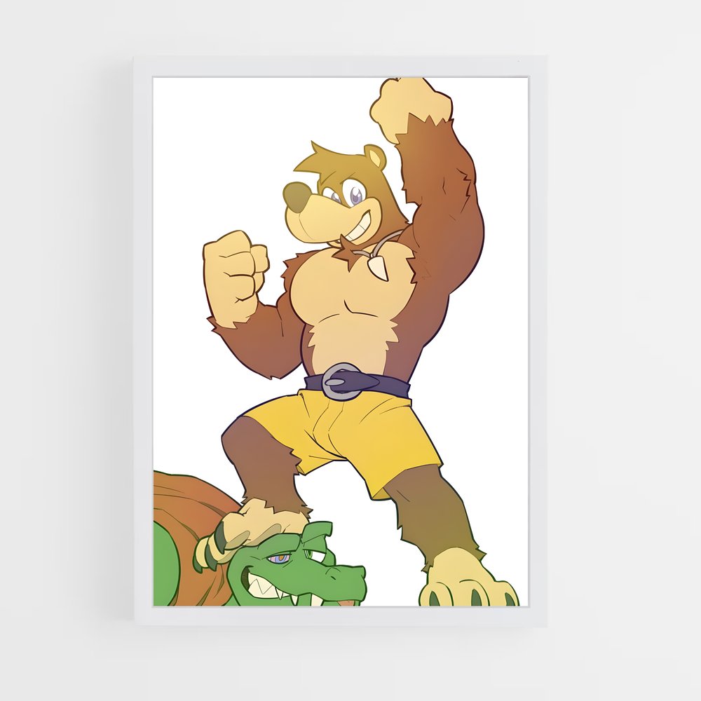 ap-banjo kazooie-2 cadre Blanc