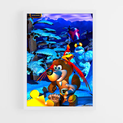 ap-banjo kazooie-3 cadre Blanc