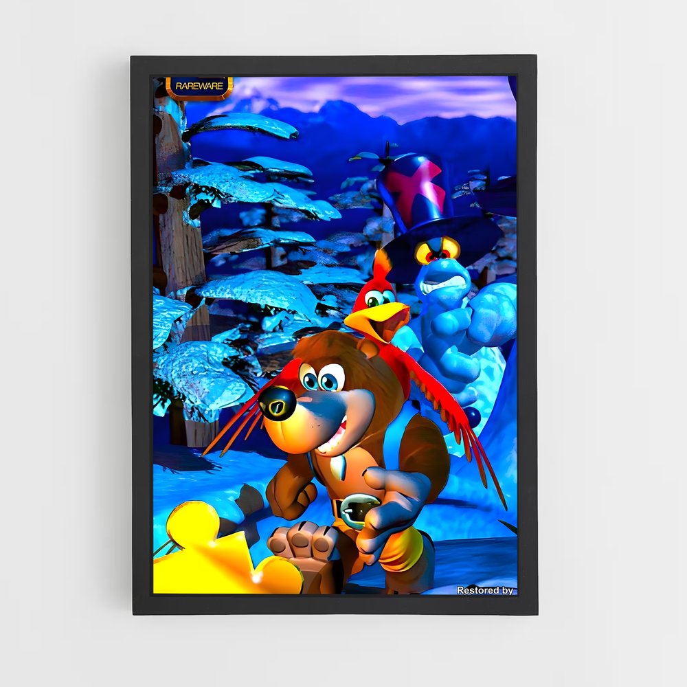ap-banjo kazooie-3 cadre Noir