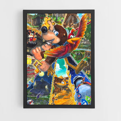 ap-banjo kazooie-4 cadre Noir