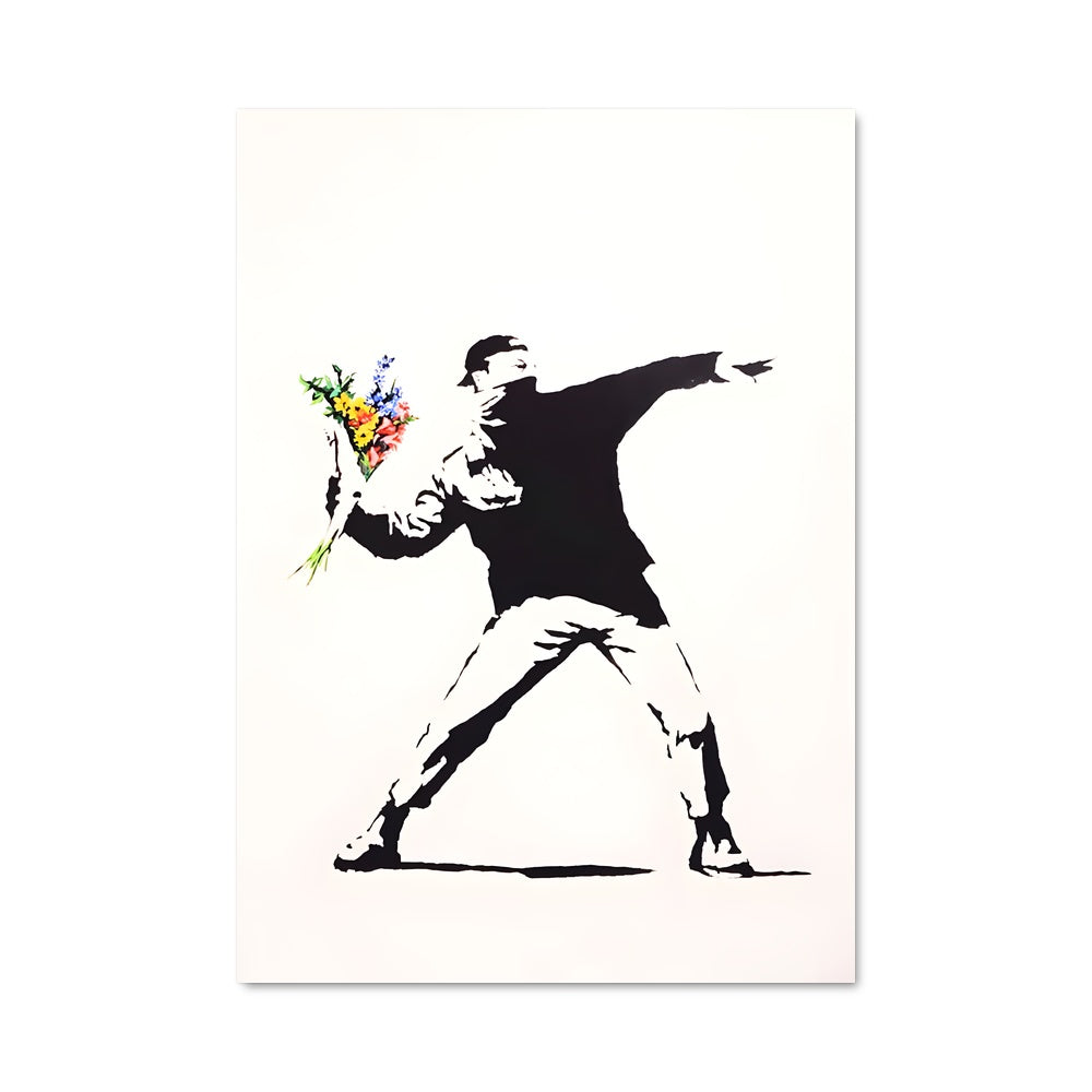 Poster L'Homme aux Fleurs
