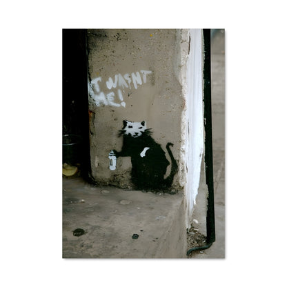 Poster Chat Urbain