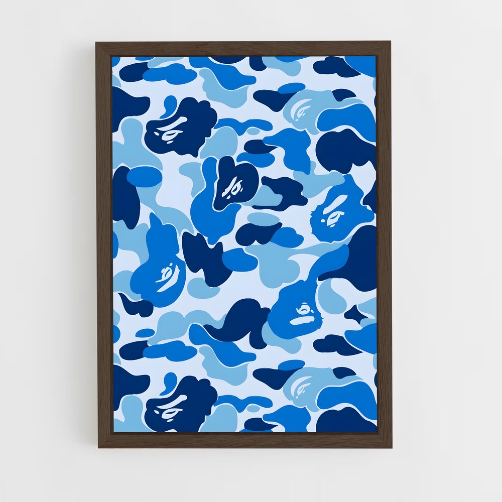 ap-bape-1 cadre Bois foncé