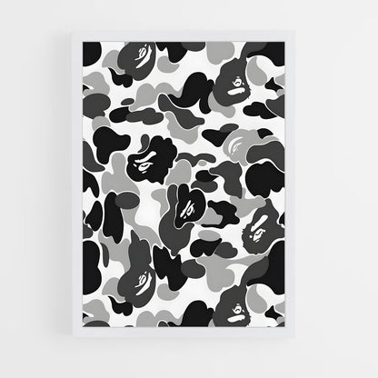ap-bape-3 cadre Blanc