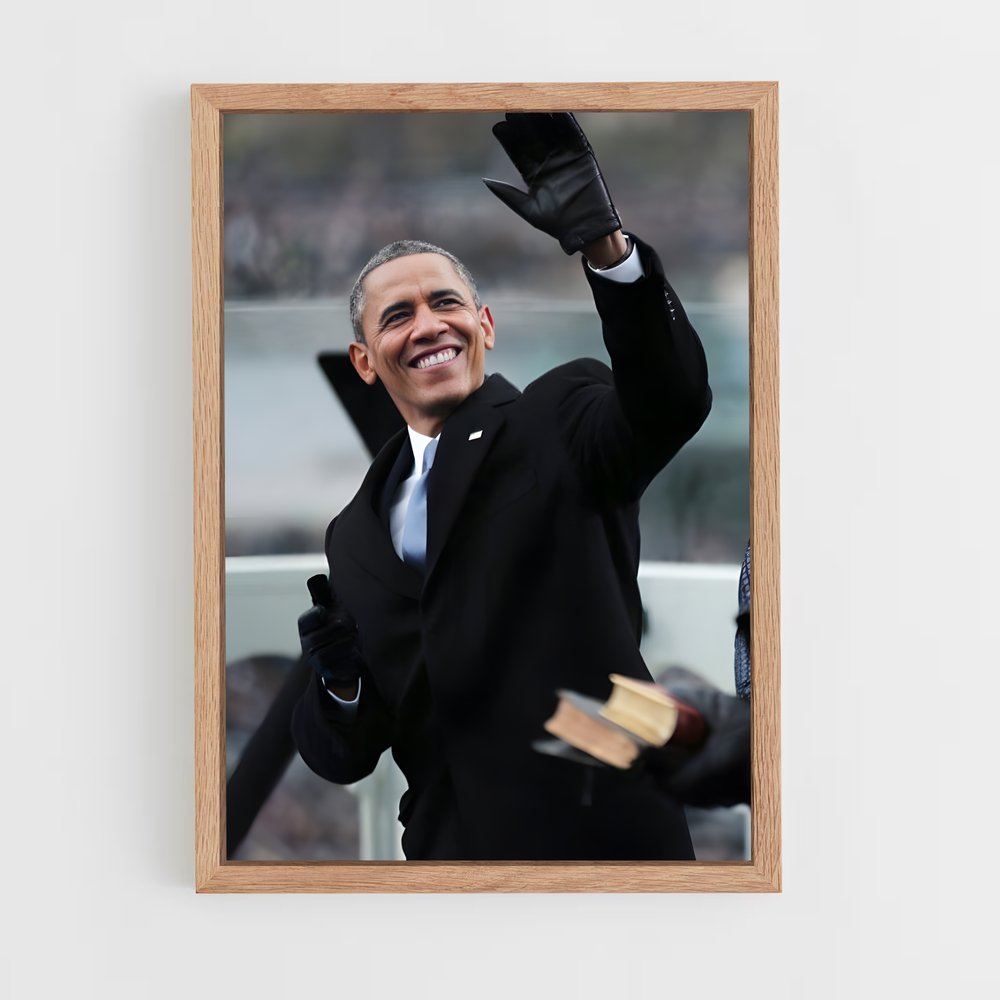 ap-barack obama-3 cadre Bois clair