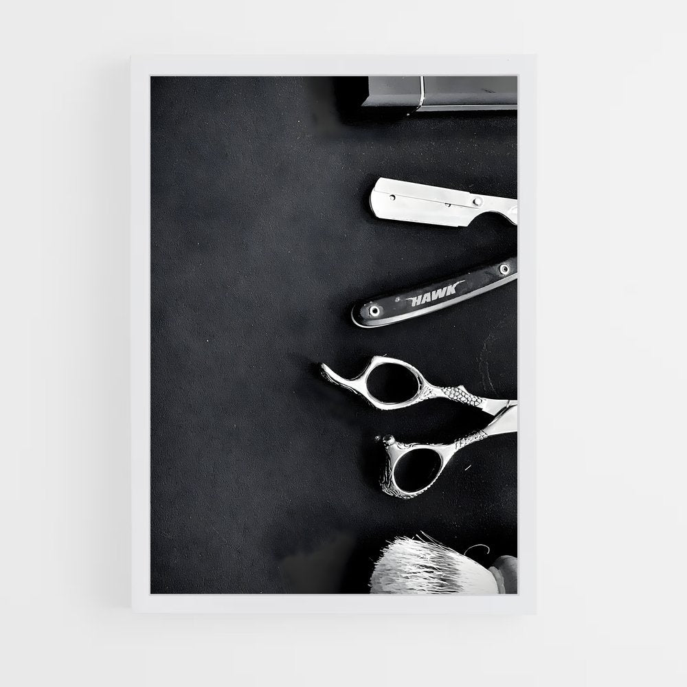 ap-barber-6 cadre Blanc