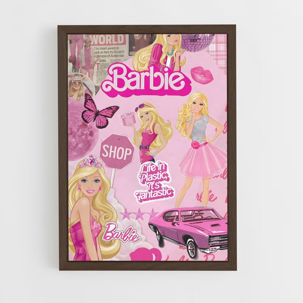 ap-barbie-3 cadre Bois foncé