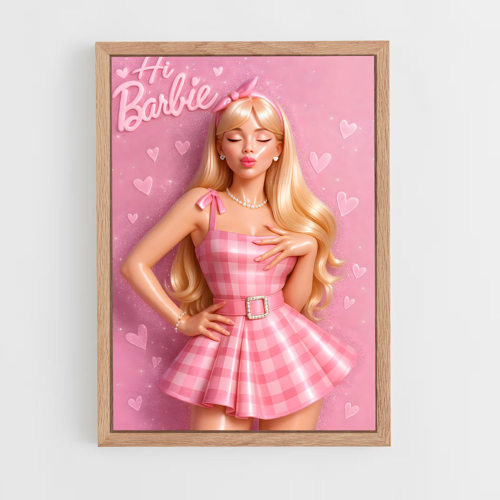 ap-barbie-7 cadre Bois clair