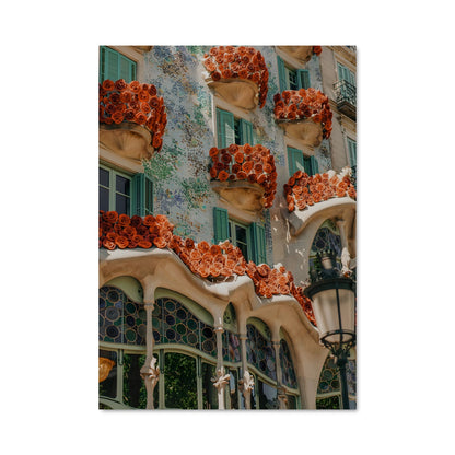 Poster Floraison de Barcelone