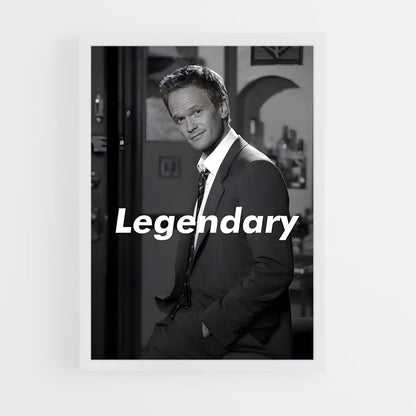 ap-barney stinson-2 cadre Blanc