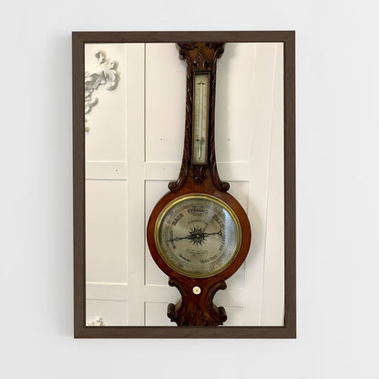 ap-barometer-4 cadre Bois foncé