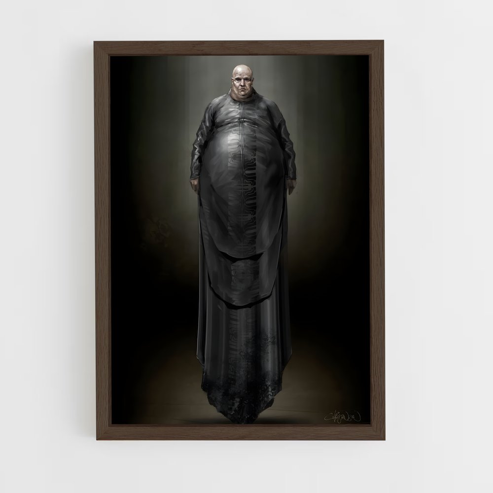 ap-baron vladimir harkonnen-1 cadre Bois foncé