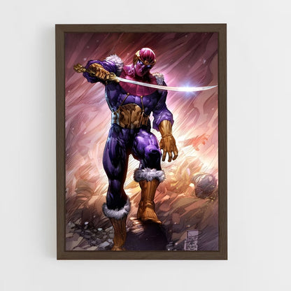 ap-baron zemo-1 cadre Bois foncé