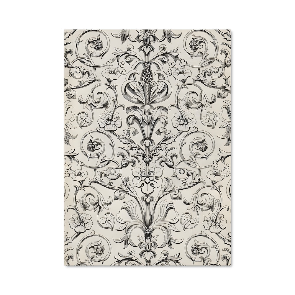 Poster Floraison Baroque