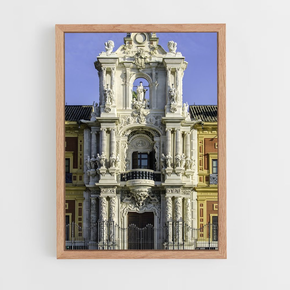 ap-baroque architecture-1 cadre Bois clair