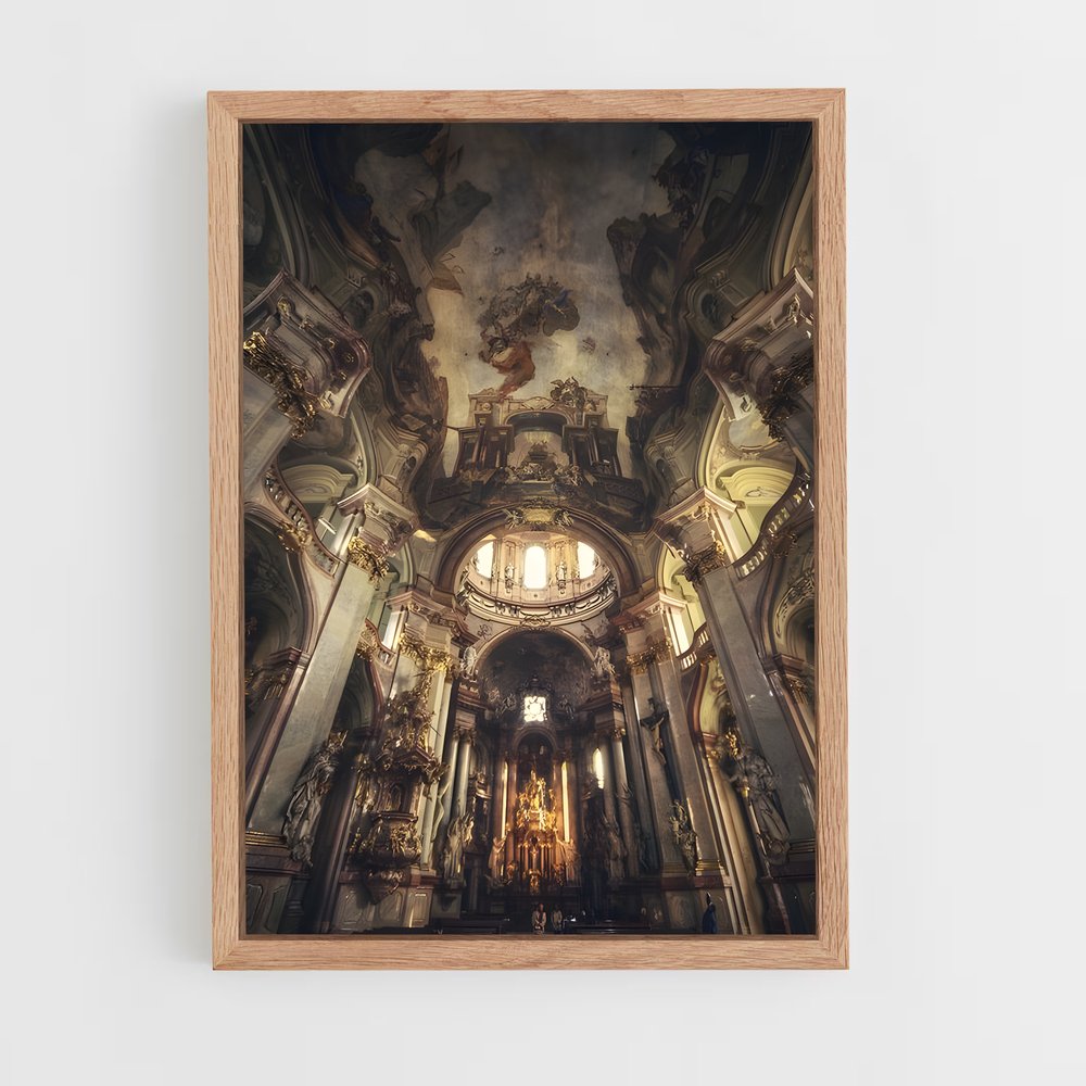 ap-baroque architecture-10 cadre Bois clair