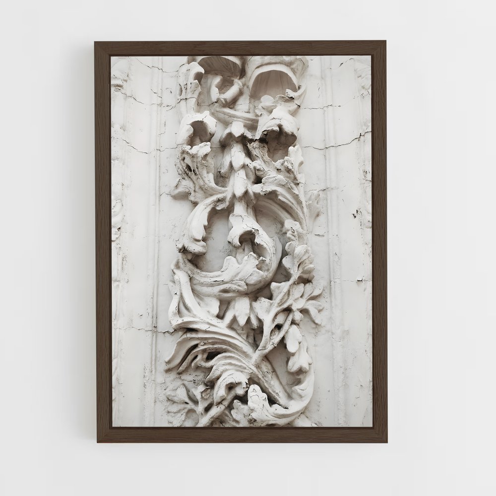 ap-baroque architecture-3 cadre Bois foncé