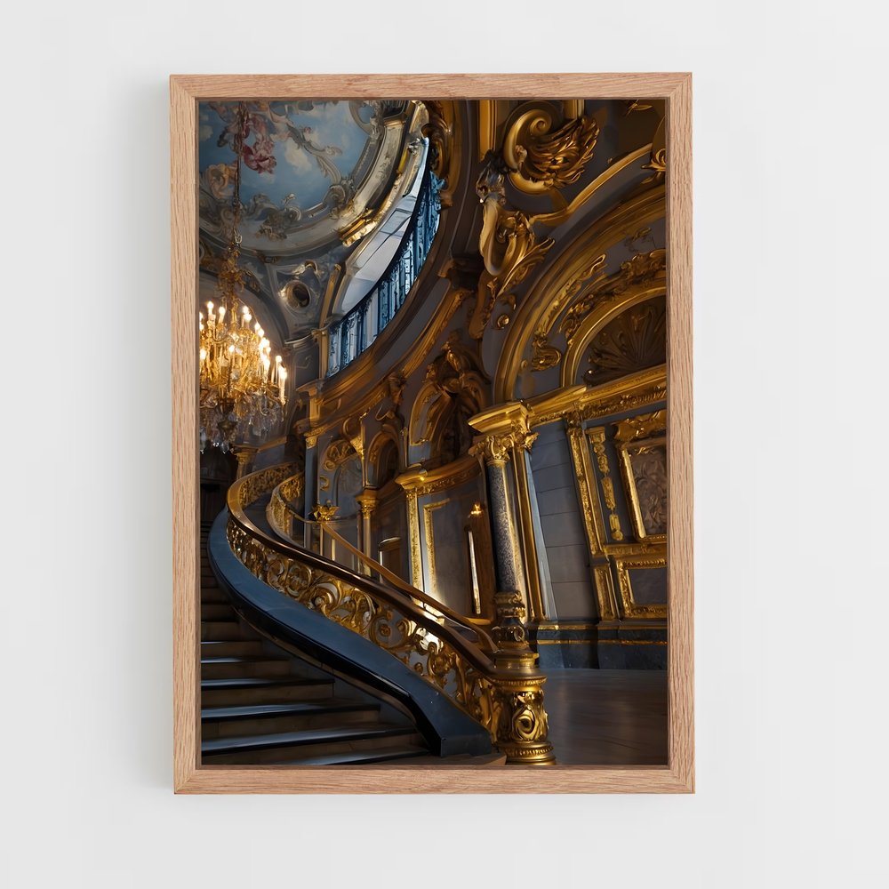 ap-baroque architecture-4 cadre Bois clair