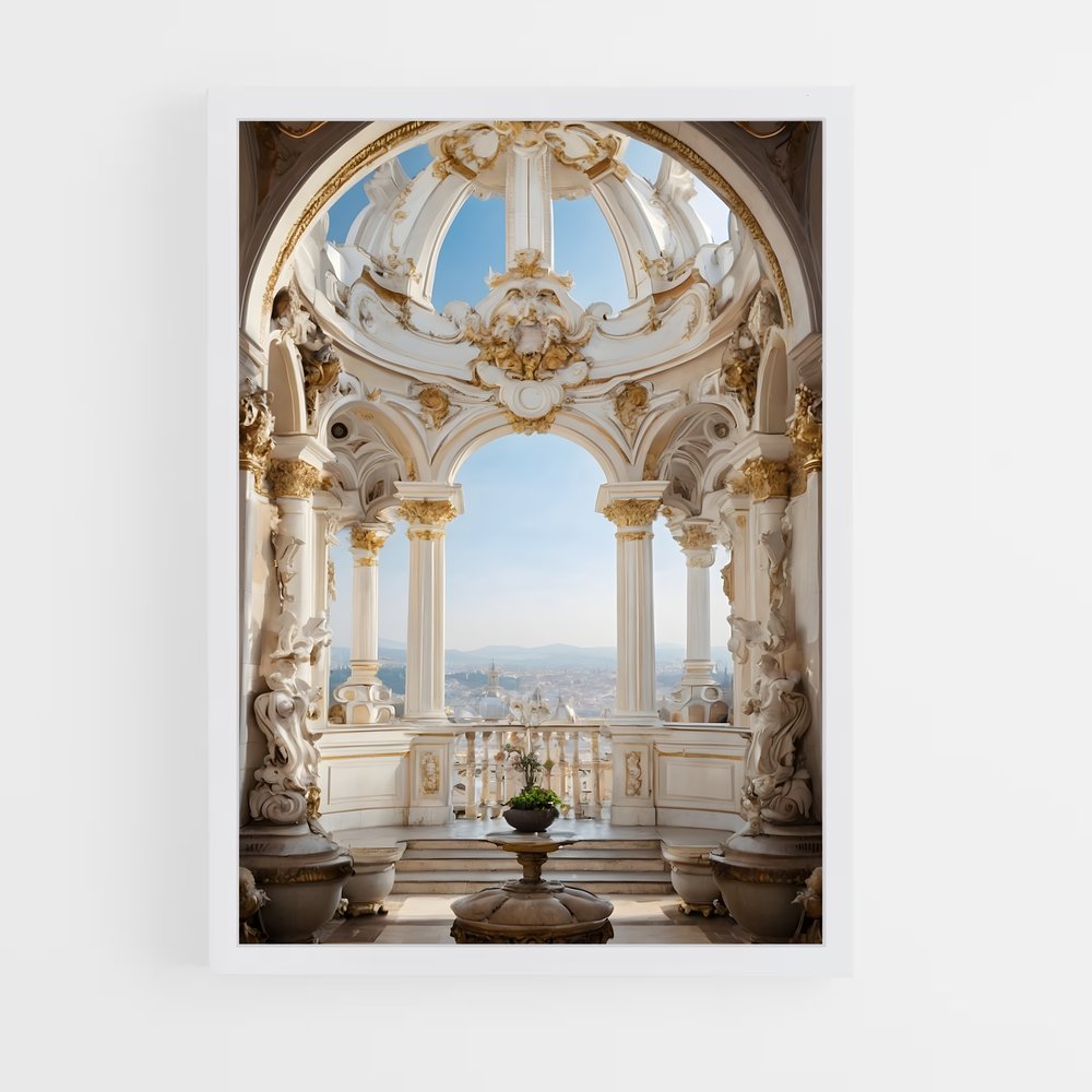 ap-baroque architecture-7 cadre Blanc
