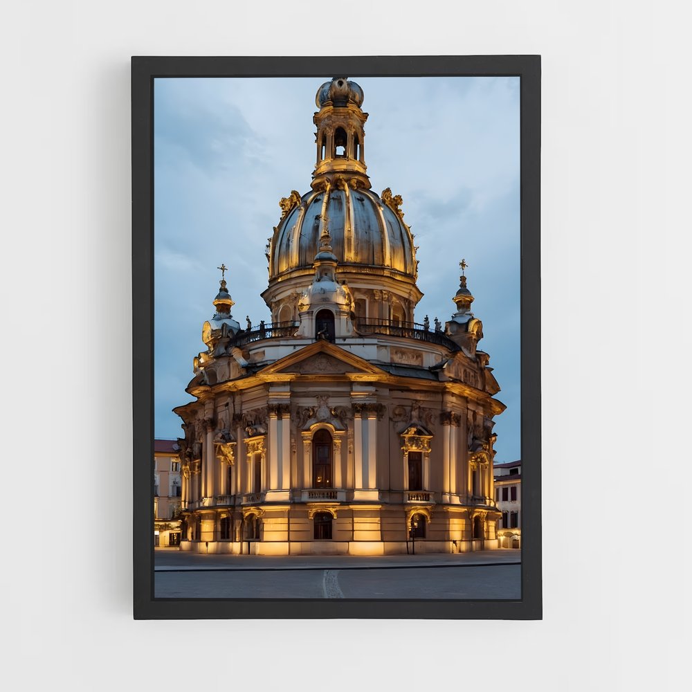 ap-baroque architecture-8 cadre Noir