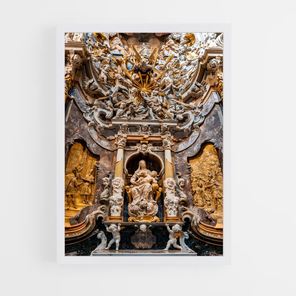 ap-baroque architecture-9 cadre Blanc