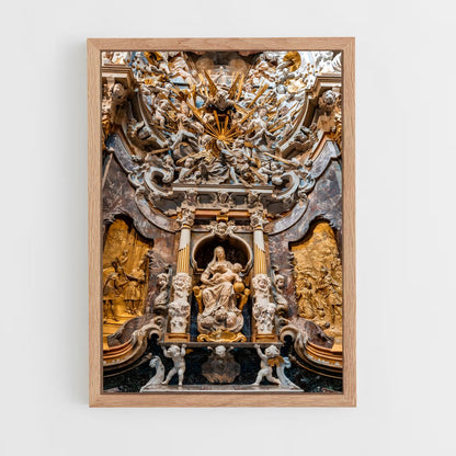 ap-baroque architecture-9 cadre Bois clair