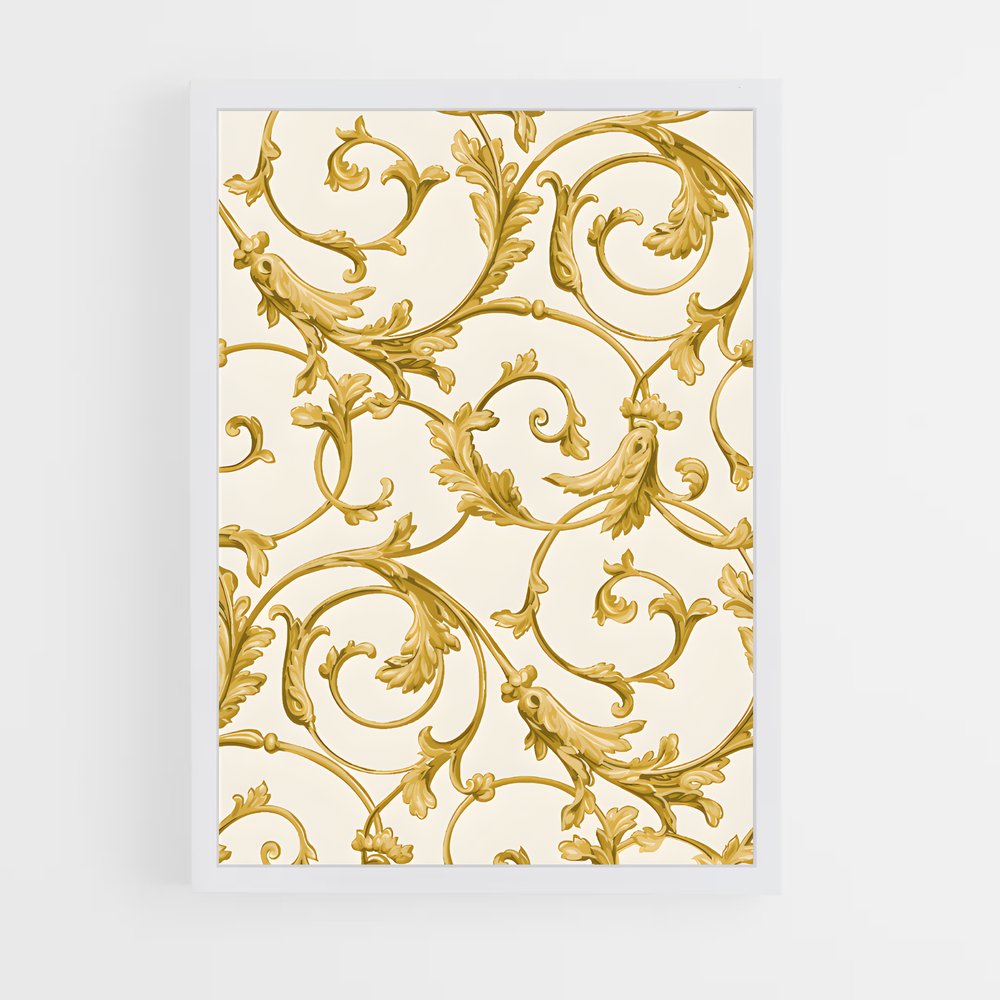 ap-baroque patterns-5 cadre Blanc