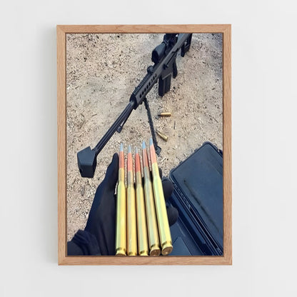 ap-barrett 50 cal-1 cadre Bois clair