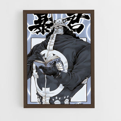 ap-bartholomew kuma-2 cadre Bois foncé
