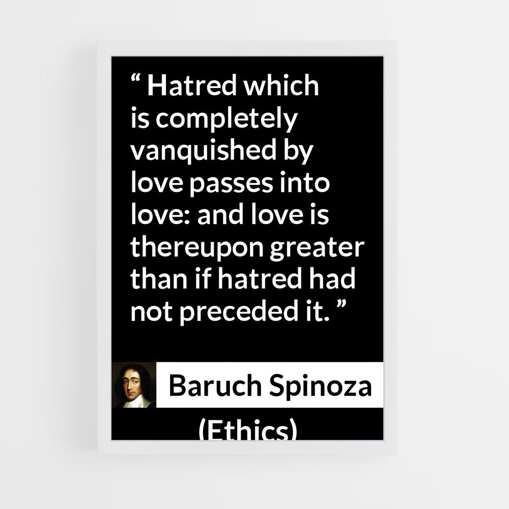 ap-baruch spinoza-1 cadre Blanc
