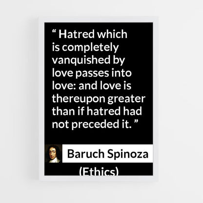 ap-baruch spinoza-1 cadre Blanc
